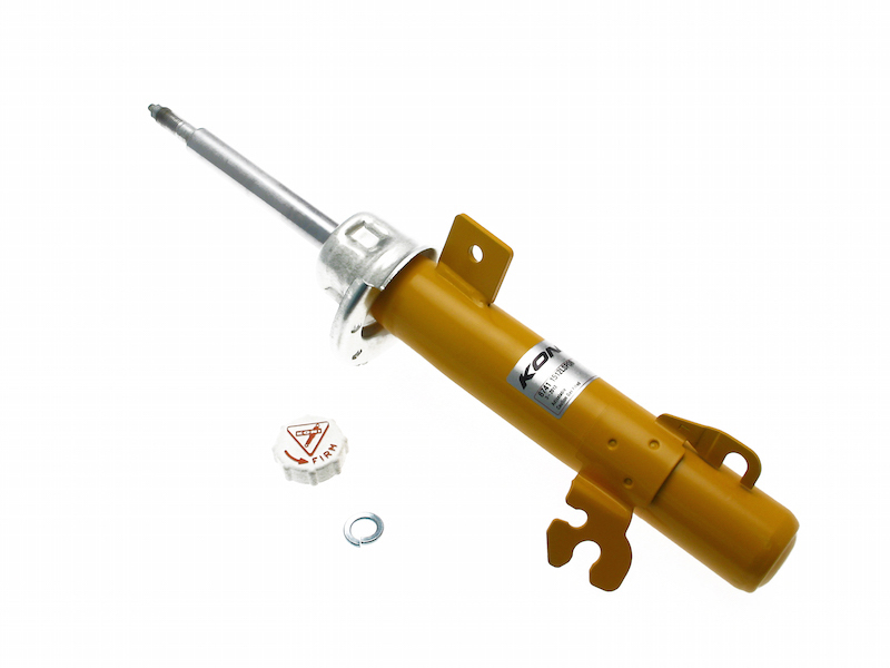 MINI Cooper Suspension Strut - Left Front - KONI - Sport 8741 Series, externally rebound adjustable - Yellow - `07-`13